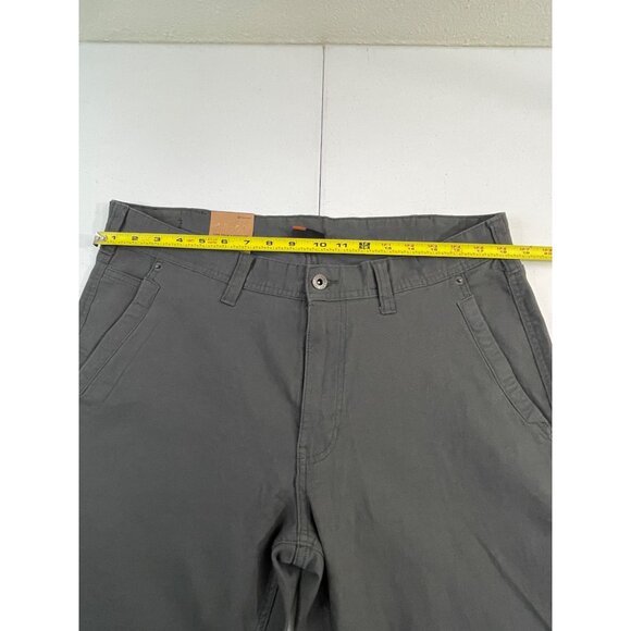 Eddie Bauer NWT Men’s Stretch Canvas Utulity Pant, (36x34, Gray) - Picture 14 of 16